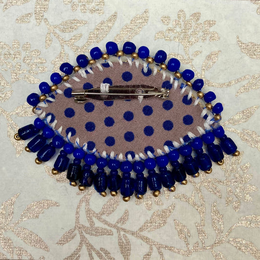 Eye Brooch - Blue