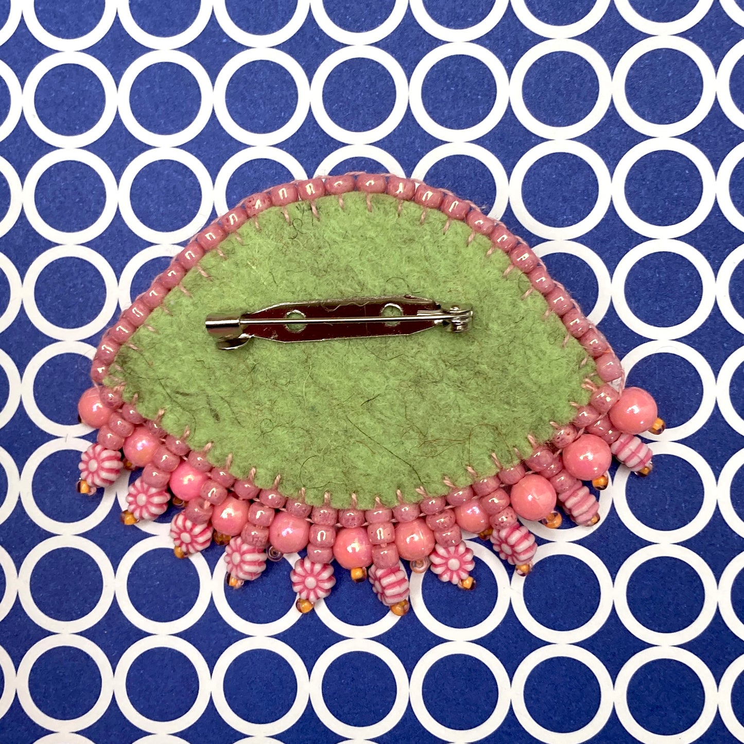 Eye Brooch - Pink