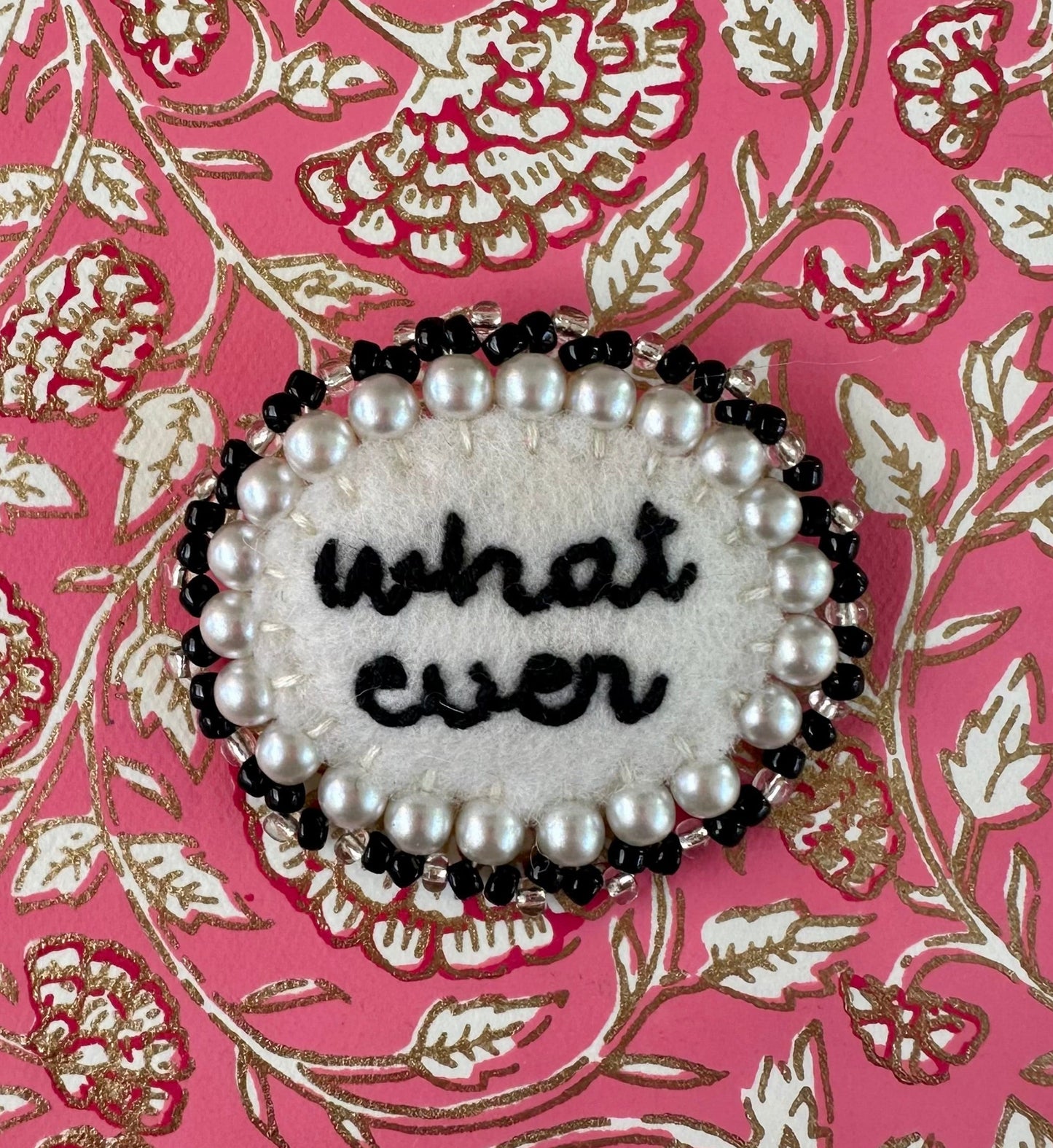 Speak Out Brooch - Whatever