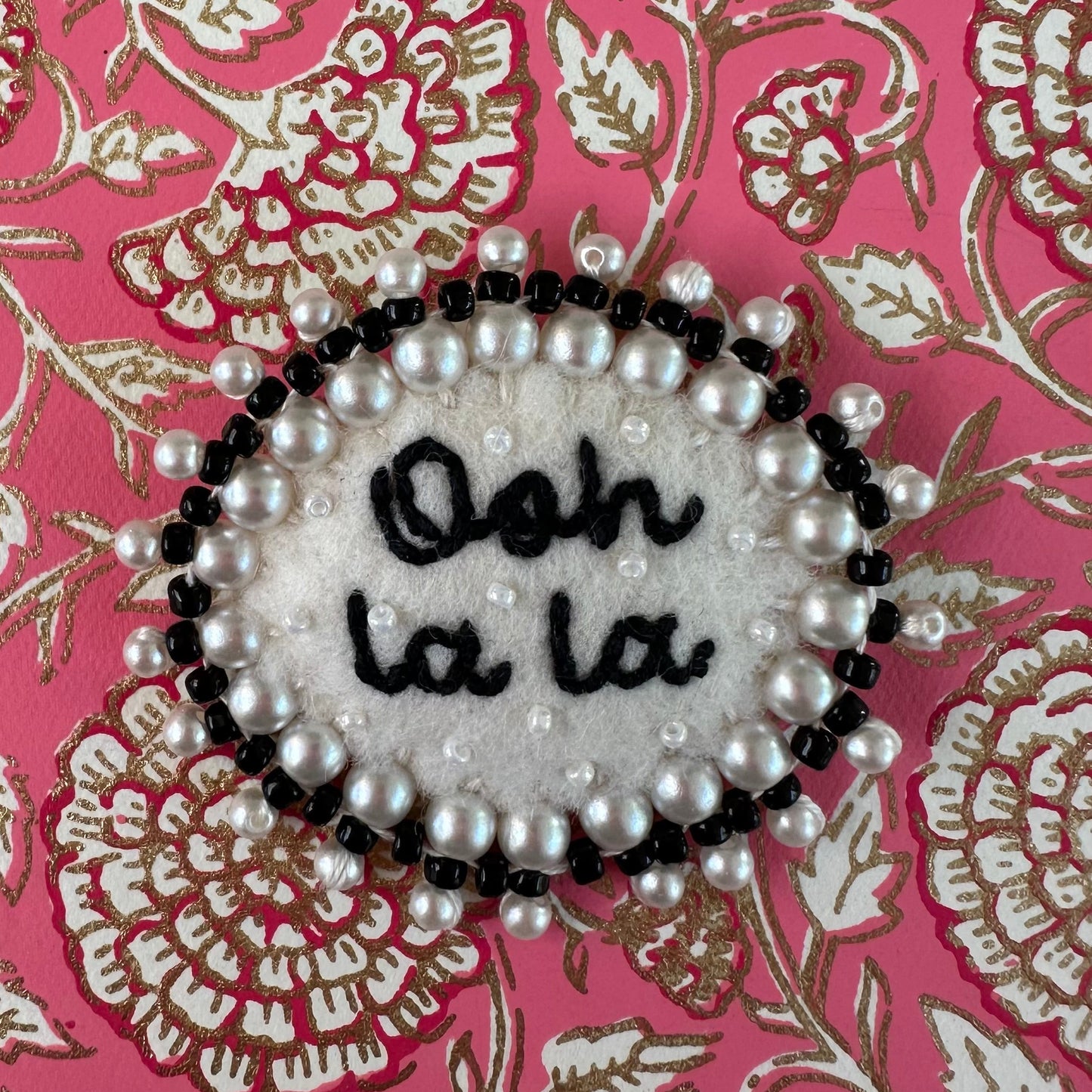 Speak Out Brooch - Ooh La La