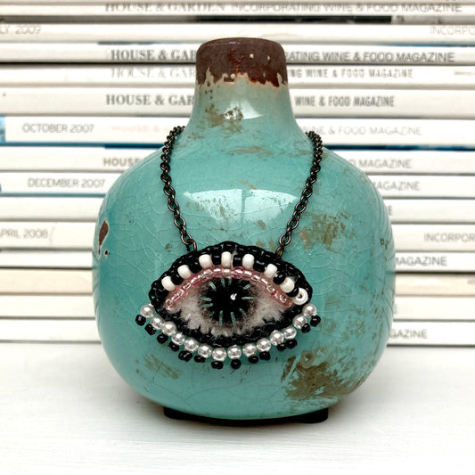 Pendant - Black & White Eye
