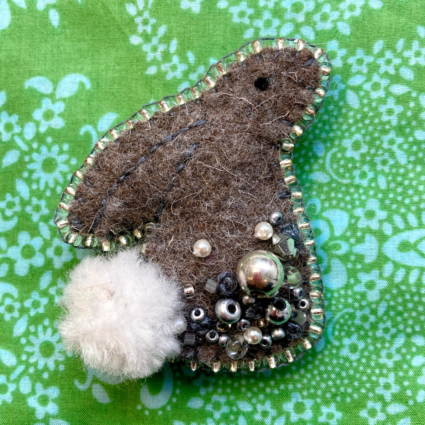Bunny Brooch - Star Gazing Coffee