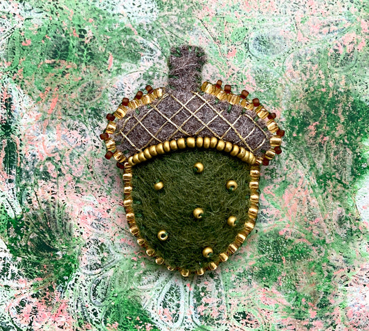 Acorn - Green & Mushroom